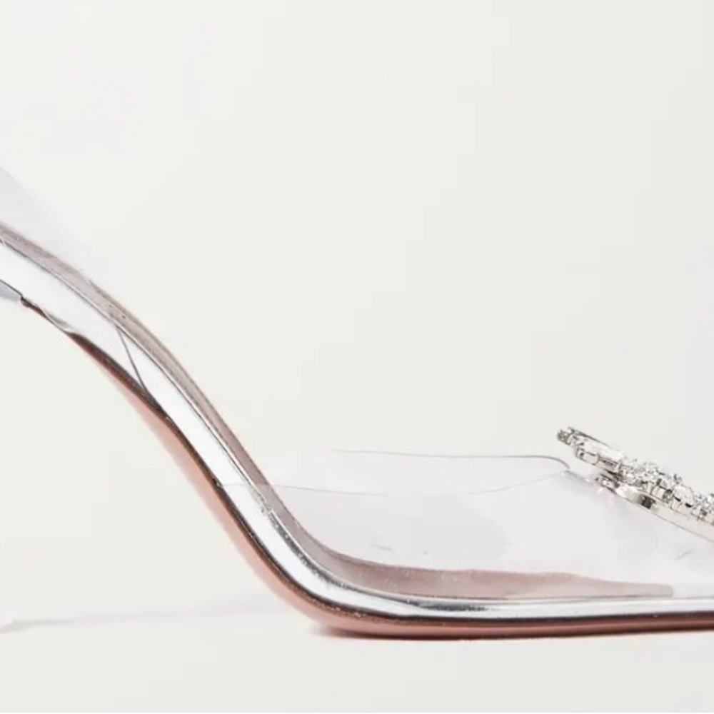 Amina Muaddi Slingback Pumps
